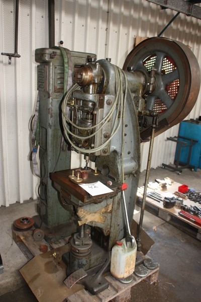 Eccentric press, DPF, 10 ton, model KAS10/160 + drill press, Klein