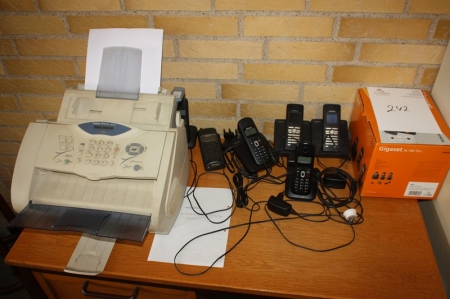 Various  phone + fax, Brother Fax 8070P
