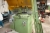 Aluminium cut-off saw, Pedrazolli ADIGE LL 420 upstroking Mitre Saw with roller conveyor