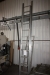 Aluminium extension ladder, approx. 5 meters + aluminium ladder