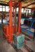 Electrical stacker, BT Lifters, model LSU 1000/9. Lifting height approx. 2900 mm. Stand-In. Charger. Next inspection: 5/15