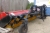 Kost med hydraulisk tilkobling for traktor , bredde ca 4350 mm