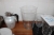 3 kasser med glas + 3 vandflasker med patentprop + div vaser + skåle m.v.
