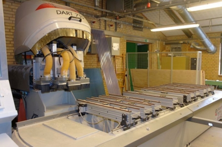 Træbearbejdningscenter, Egurko Dart 715 med CNC Styring