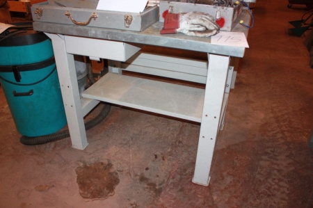 Worktable with drawer