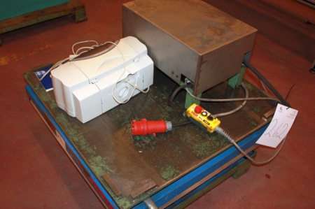 Lift table, electric hydraulic, Translyft, 1000 kg
