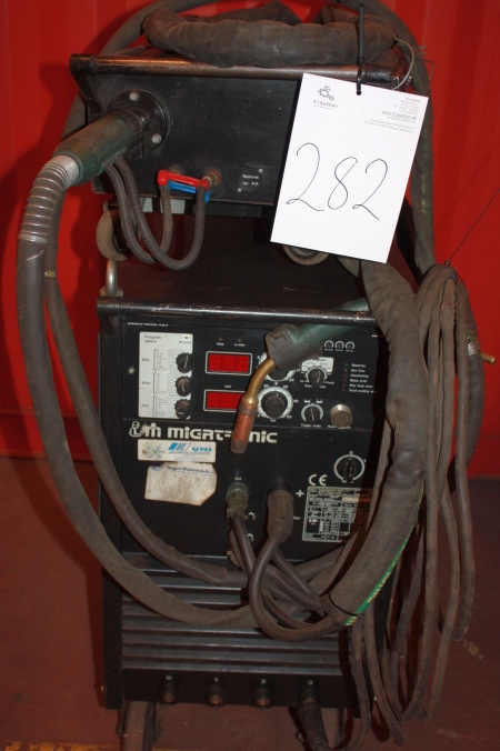 CO2 svejsemaskine, Migatronic Mig/MAG 460 + Trådfremføringsboks