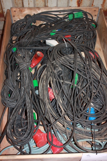 Pallet of miscellaneous cables