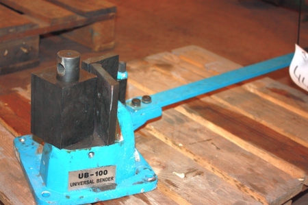 Flat iron bending machine, UB-100, Universal Bender