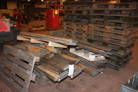 Lot pallets and pallet collars