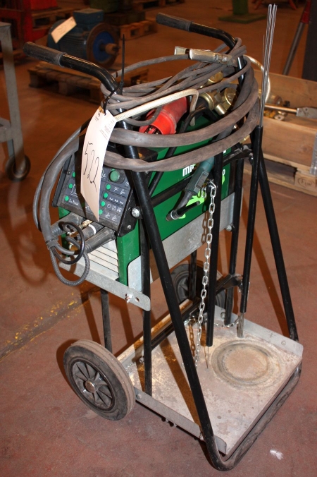 TIG welder on trolley Migatronic Pilot 2400