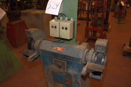 Pedestal Grinder with extraction
