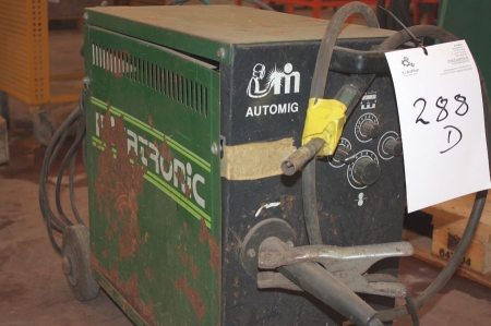 TIG-welding machine. Migatronic Automig 200x. 200 aH