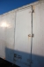 Hoist load with tail lift, glass fibre, pallet with. L: app. 7 meters. Cooling unit