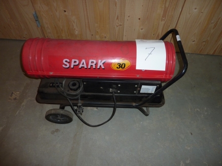Heat gun, Spark 30 Sold by private individual. Only VAT on fees.