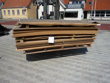 Pallet with various plates