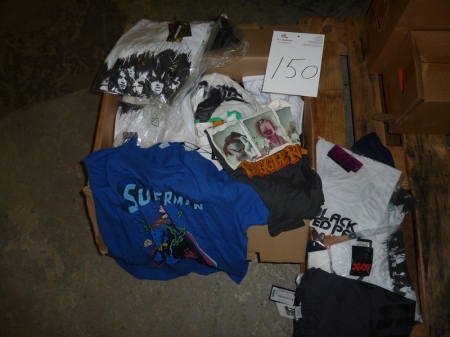 Box of mixed clothing, unused