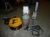 Drill, Bosch GBM 16-2 RE + stand for drill + Vacuum DeWalt, 220-18W. Gas bottle, aluminum