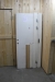 Fire door, BD35. Door plate dimension: 92x198,5 right + frame + bolt
