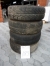 2 x dæk, Nokia 195/65 R15. 90% mønster + 2 x dæk, Pirelli, 195/65 R15, 30% mønster