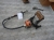 Hedge trimmer, gasoline powered. Stihl FR BST. Back mounting with hose