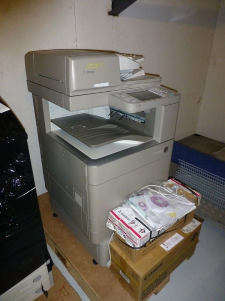 Copier / Printer, color, A3, B / W 22357, Color 9872, Total number of prints: 32229. Incl. Software, manual and extra supplies. Contact tel. 61715516 for viewing.