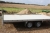 Combined auto and machine trailer. ANSSEMS, MSX, MSX 3000-405X2000 Total weight: 3000 kg. Load: 2450 kg. Year 2013 Interior Dimensions: 4000x2000 mm. 2 axle fitted with high-pressure, 6 bar. With steel ramps built into the rear end. Stands in the back. Ti