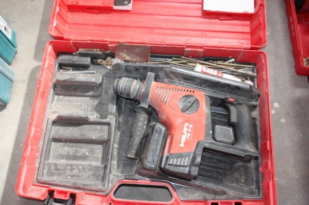 Cordless hammer drill, Hilti TE 7-A (minus battery and charger)
