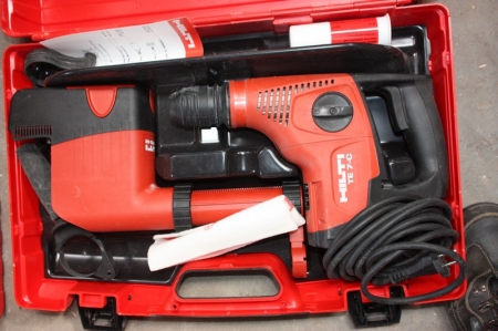 Power hammer drill, Hilti ET7-C, a vacuum cleaner, almost unused