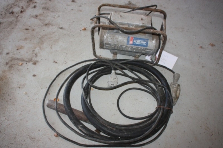 Concrete Vibrator: wand vibrator with inverter, high frequency. Spell: 50mm