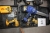 2 x cordless drills, DeWalt without battery and charger + cordless caulking gun, Berner with battery and charger