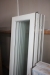 5 x windows, approximately 570x2030mm. Openable. Use + window section, approximately 1890 x 450 mm, wood, used + window section, approximately 1185 x 1185 mm, wood, white, unused