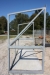 Galvanized balcony for hanging. Length about 3.2 meters. Width about 1.4 meters. Fiber Bottom
