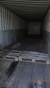Ship Container 40 ". Yellow. Double pallet width.
