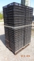 Plastic boxes. 92 pcs 600 x 400 mm. Black