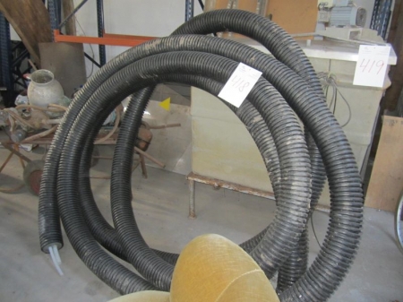 Rulle fjernvarmeslange, anslået diameter 125 mm