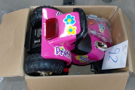 El-knallert til børn i original indpakning, sælges af privat, kun moms af salær