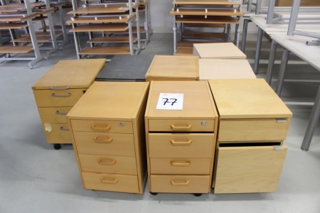 8 pcs drawer sections