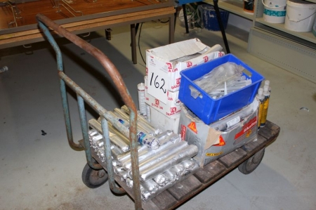 Trolley with various sealants