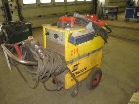 Welding rectifier ESAB LHF 630 Offshore, with cables
