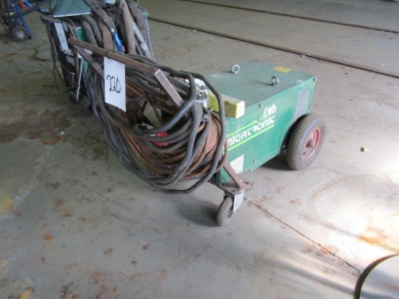 Welding rectifier Migatronic LDE 400 with cables
