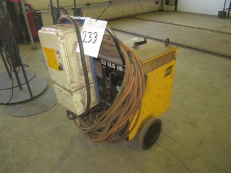 Welding rectifier Esab THF 630 cable