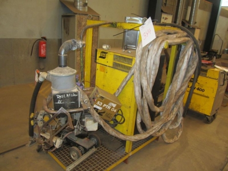 Powder Sealer platform, ESAB LAE 800, with cables, welding hose, welding tractor mm, P / N 032-6024