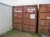 20' Ship Container no APT061584, fair conditiont with power and light with 14 x EUR pallets / pallet collars