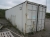 40' shipping container No. 402 226, fair condition / good, with power, lighting, electric heating, with 21 span racking in assorted metal, etc.