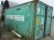 20' shipping container No. EMCU298315, fair condition / good, with light and 8 span storage shelves in metal, good quality, and installation. Pipes and Drums on the side
