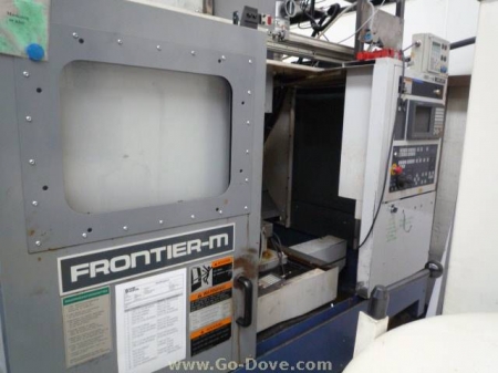 Mori Seiki Frontier M1 CNC Vertical Machining Centre. 4th Axis, Mori MSC 520 CNC Control, Table Size 890 x 430mm, Traverses (XYZ) 560 x 400 x450mm , Spindle Speeds to 8,000RPM (Pictures shown are of both the Frontier M1 Vertical Machining Centres). YOM: 1