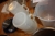 About 14 bowls, stainless steel + 4 x 2 - liter mug + 1 x 5 liter mug + 1 - 1 liter bowl + assorted pots + s, etc.