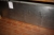 Bordplade, rustfrit stål, 220 x 70 cm + disk, ca. 120 x 60 cm + 2 hyldeknægte