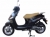 30 km / h, Retro Scooter with 4-stroke KYMCO engine running about 40 km on one liter of petrol, color black, see the description: